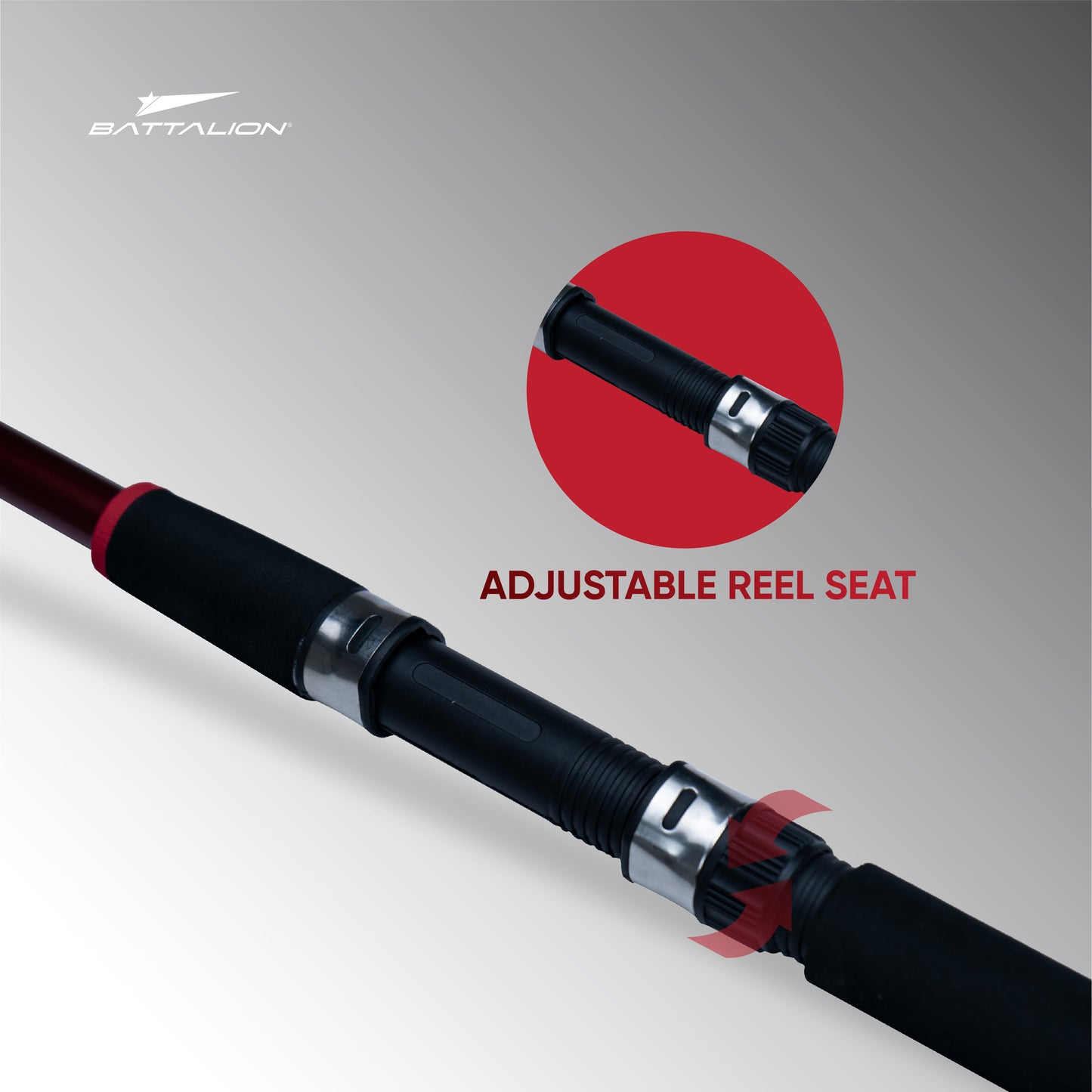 Battalion Dagger Telescopic 7Ft Durable Fishing Rod (210cm) Full Set with Pre-Spun Reel, Jigs, Lures, Extra Line, Float & Protection Bag (Fishing Rod Combo)
