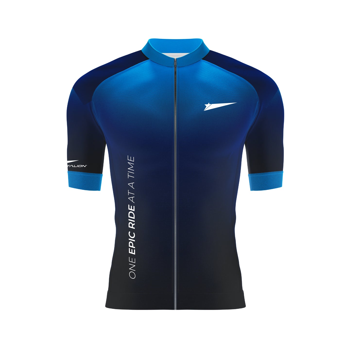 Blue Fade Cycling Jersey